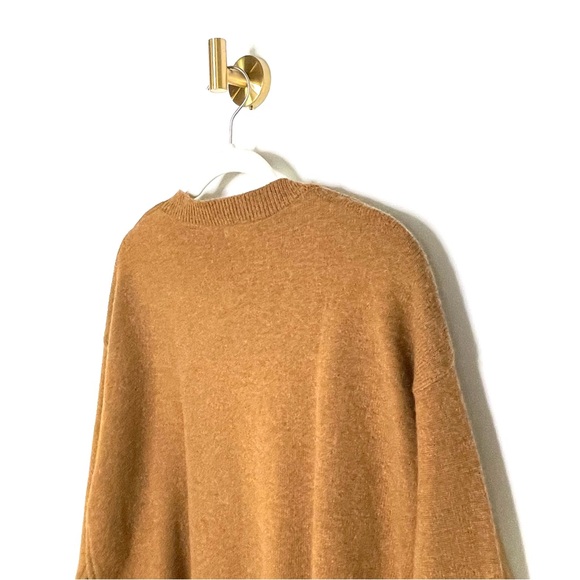 Heritage | Fore Classic Camel Crew Neck Sweater | High Quality Thick Knit - Picture 7 of 10